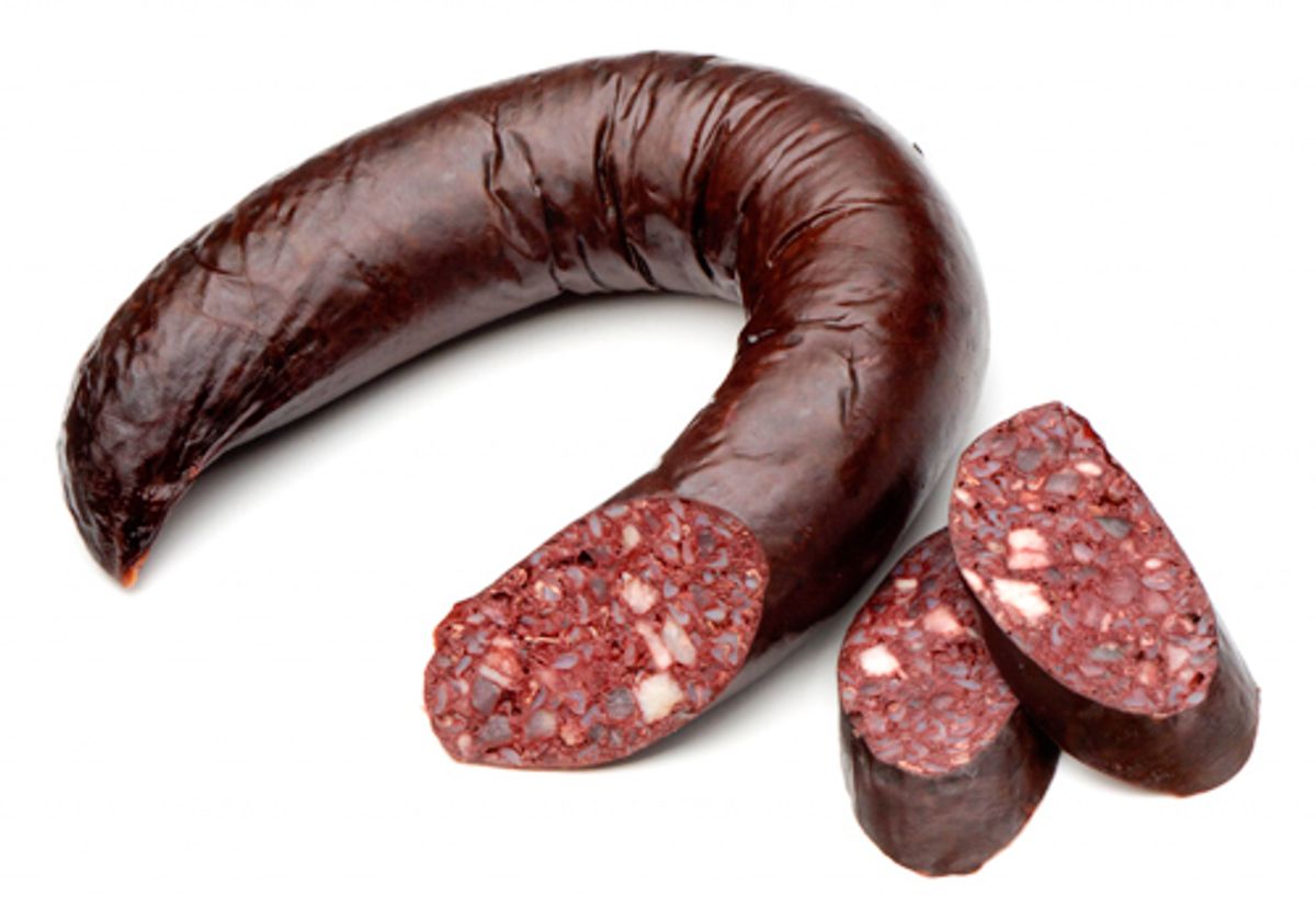 Кровяные и ливерные колбасы
