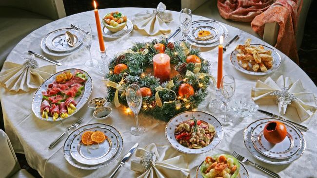 Новогодний стол 2026: идеи для новогодней сервировки стола